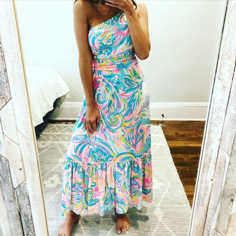 Lilly Pulitzer Mooney Midi Dress